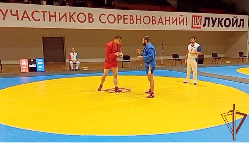 Военнослужащий Росгвардии занял призовое место в Первенстве России по самбо