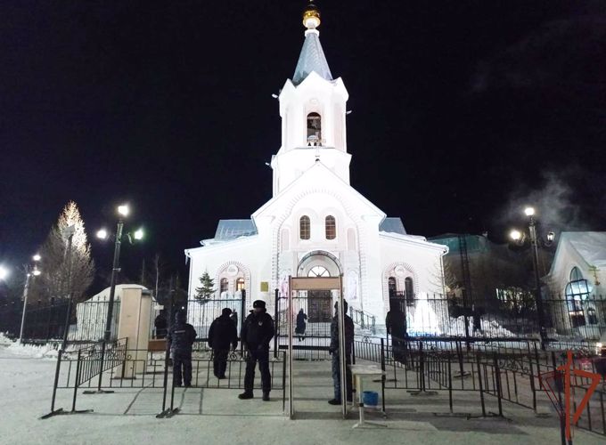 Росгвардия обеспечила правопорядок и общественную безопасность рождественских мероприятий на Урале