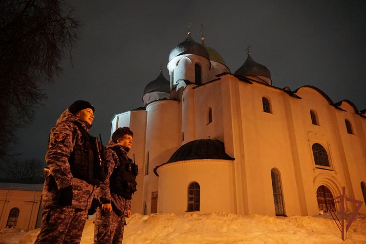 В период празднования Крещения Господня росгвардейцы Северо-Западного округа обеспечили общественную безопасность 