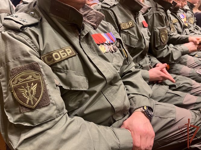 Сотрудники СОБР Росгвардии «Волк» отметили 30-летие отряда в Твери