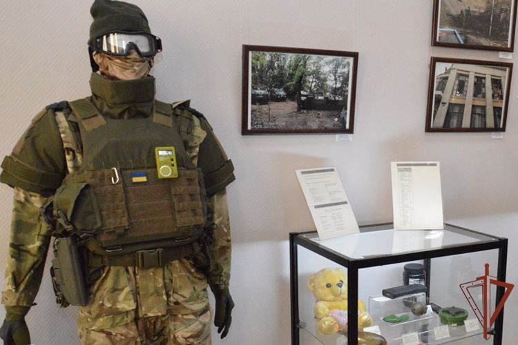 В Алтайском крае открылась выставка, посвященная участию Росгвардии в СВО