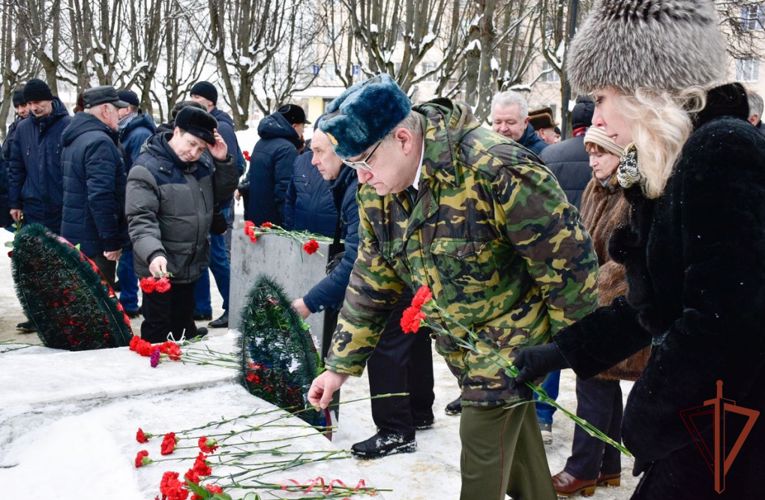 В Центральном округе Росгвардии прошли памятные мероприятия, посвященные Дню воинов-интернационалистов