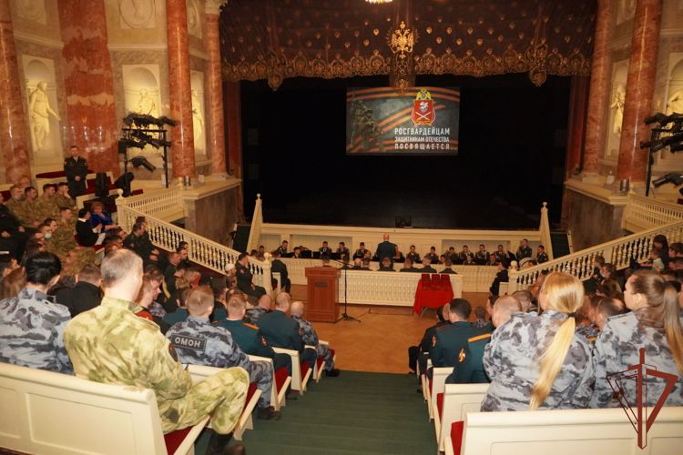В Санкт-Петербурге вручены награды росгвардейцам, отличившимся в ходе специальной военной операции