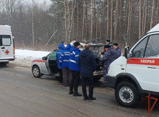 Патруль Росгвардии оказал медпомощь пострадавшим в ДТП жителям Ярославской области