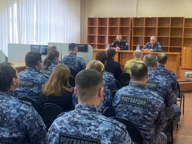 В Сибири отмечается день создания подразделений государственного контроля и лицензионно-разрешительной работы Росгвардии