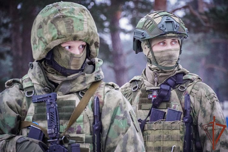 Спецназ Росгвардии отработал уничтожение диверсионных групп в ходе тактико-специальных занятий