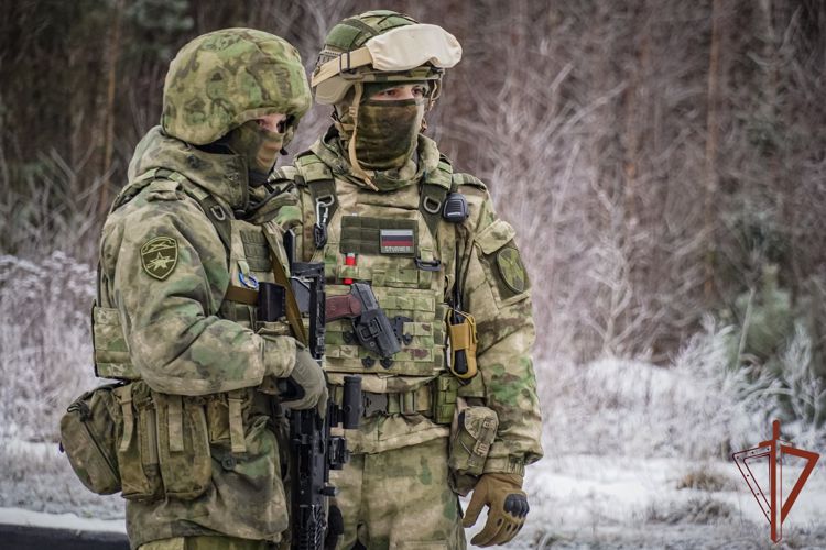 Спецназ Росгвардии отработал уничтожение диверсионных групп в ходе тактико-специальных занятий