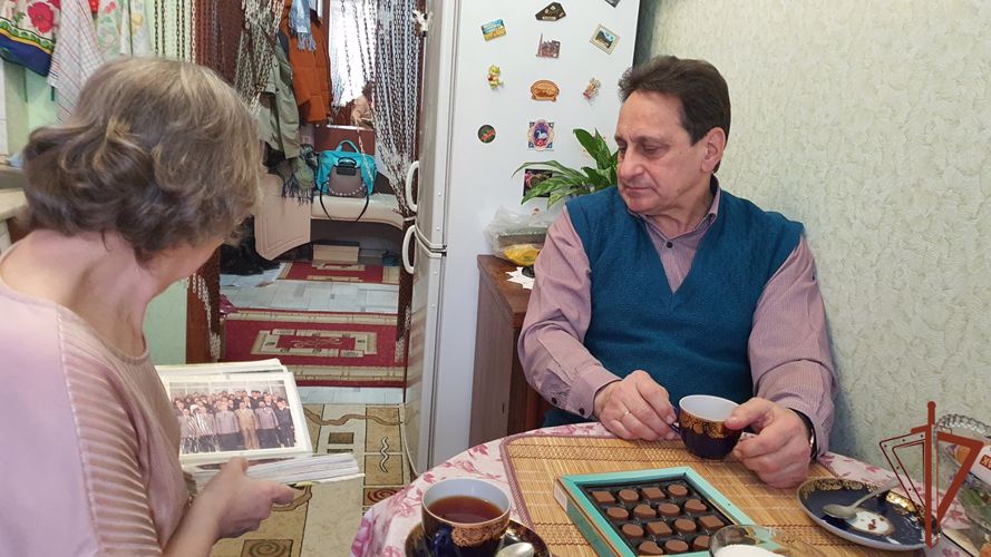 Начальник территориального управления Росгвардии и офицеры поздравили тюменского ветерана службы с 70-летним юбилеем