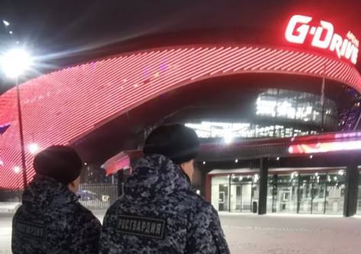 Росгвардия обеспечила правопорядок на матчах КХЛ в Омске