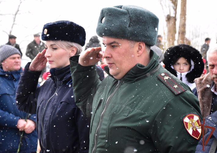 Память воинов-интернационалистов почтили росгвардейцы Южного округа