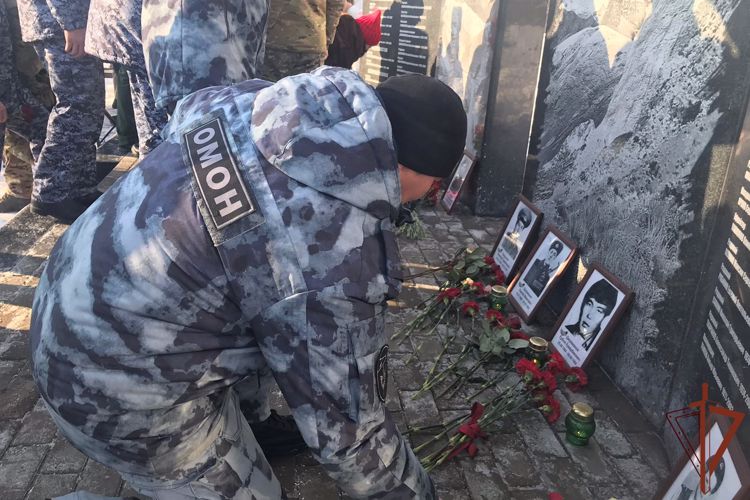 Память воинов-интернационалистов почтили военнослужащие и сотрудники Сибирского округа Росгвардии