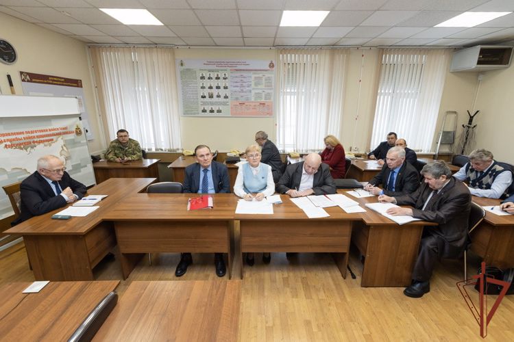 В Росгвардии состоялось заседание Совета ветеранов и Контрольно-ревизионной комиссии ветеранской организации