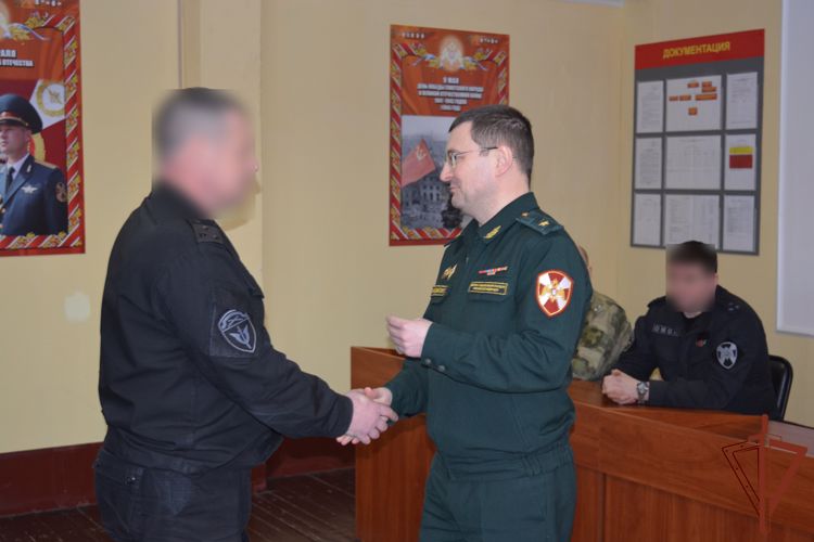 Вологодским росгвардейцам, отличившимся на СВО, вручены государственные награды