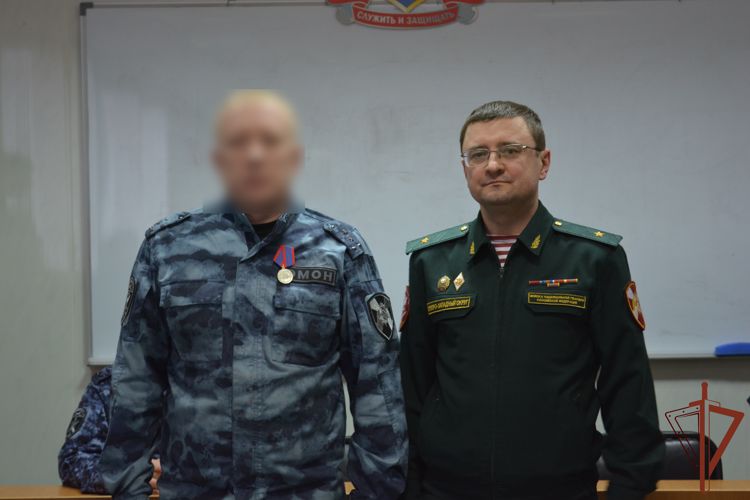 Вологодским росгвардейцам, отличившимся на СВО, вручены государственные награды