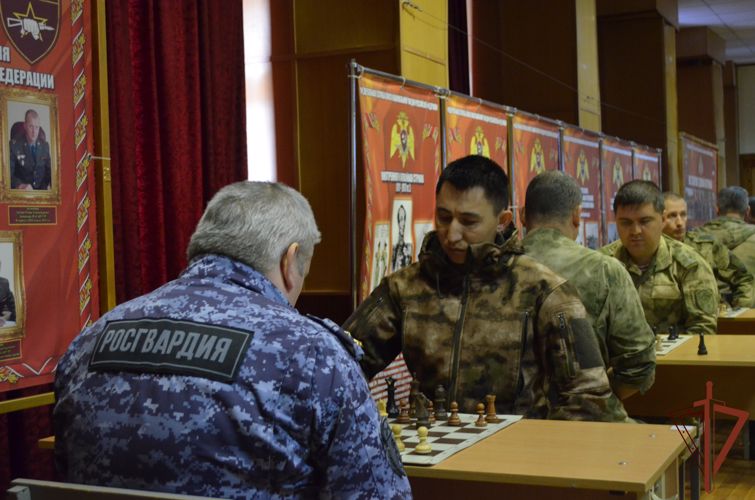Определились лучшие шахматисты Северо-Кавказского округа Росгвардии