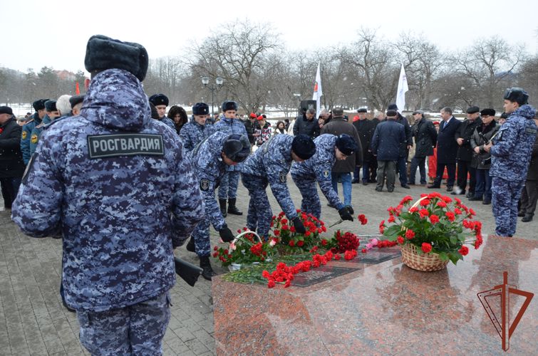День памяти воинов-интернационалистов прошел в Северо-Кавказском округе Росгвардии