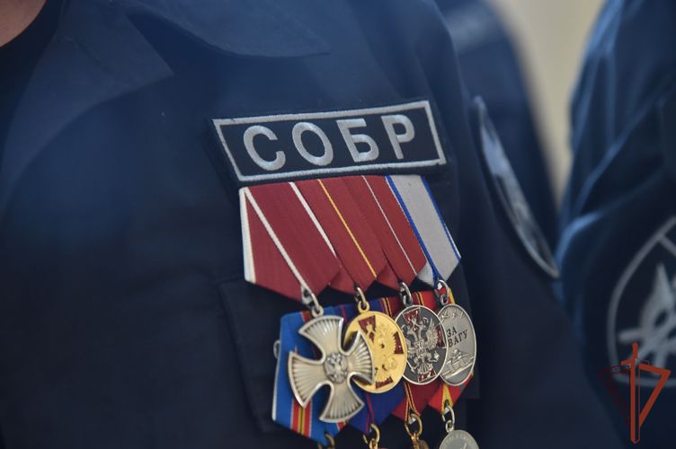 В Управлении Росгвардии по Омской области состоялось праздничное мероприятие, приуроченное Дню образования омского СОБР