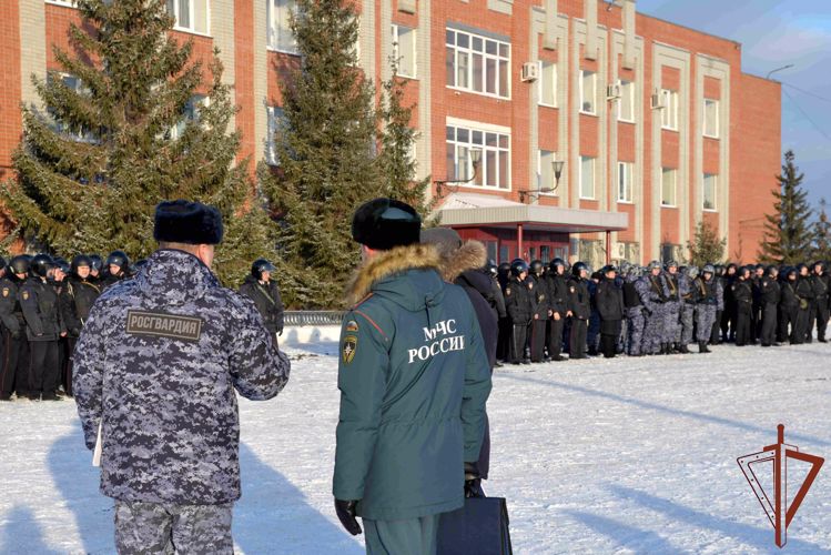 Подразделения Росгвардии приняли участие в командно-штабном учении силовых ведомств Зауралья