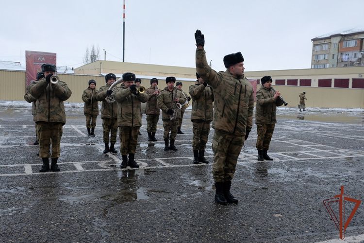 Учебно-методический сбор начальников военных оркестров Северо-Кавказского округа Росгвардии прошел в Дагестане