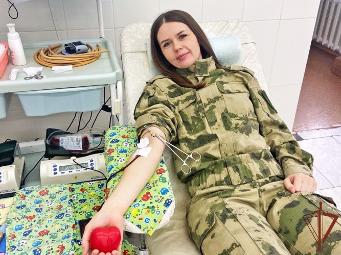 Росгвардейцы поддержали донорское движение в Хакасии
