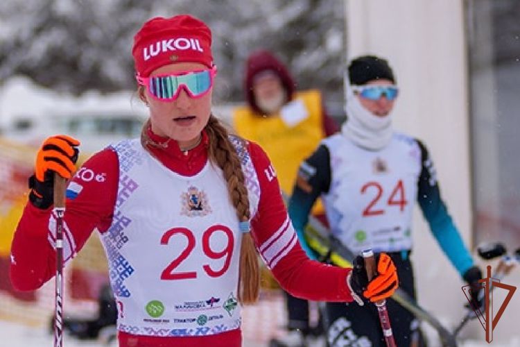 Спортсменка Росгвардии стала призёром Первенства России по лыжным гонкам среди молодежи