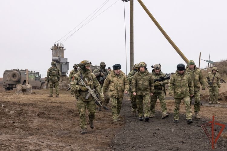 Директор Росгвардии посетил подразделения ведомства в Республике Крым и в Херсонской области