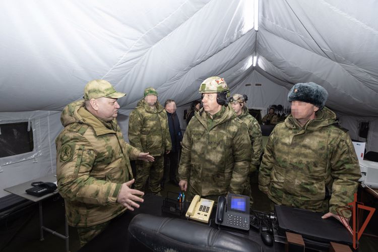 Директор Росгвардии посетил подразделения ведомства в Республике Крым и в Херсонской области