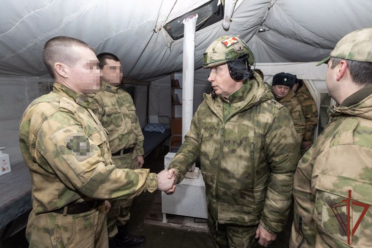 Директор Росгвардии посетил подразделения ведомства в Республике Крым и в Херсонской области