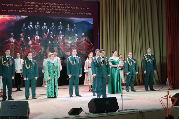 Ансамбль песни и пляски Северо-Кавказского округа Росгвардии с аншлагом выступил в Пятигорске