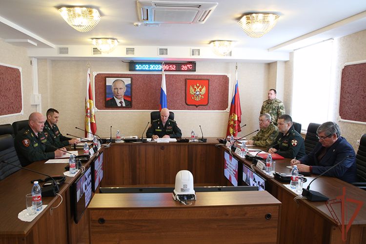 В Северо-Кавказском округе Росгвардии состоялся военный совет