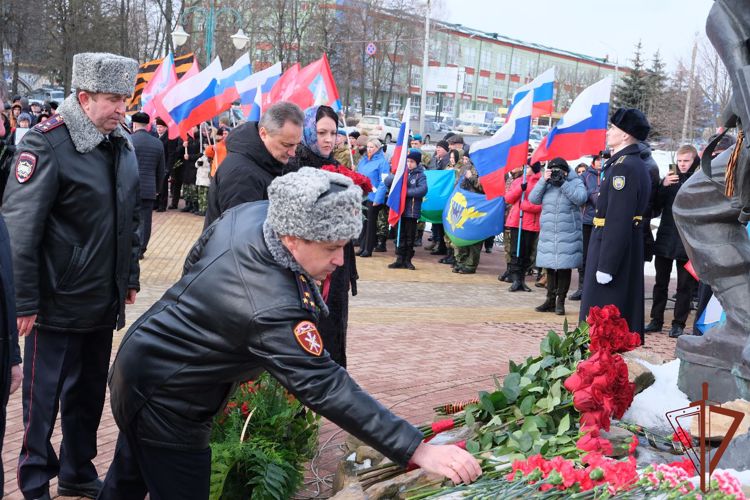 В Центральном округе Росгвардии прошли памятные мероприятия, посвященные Дню воинов-интернационалистов