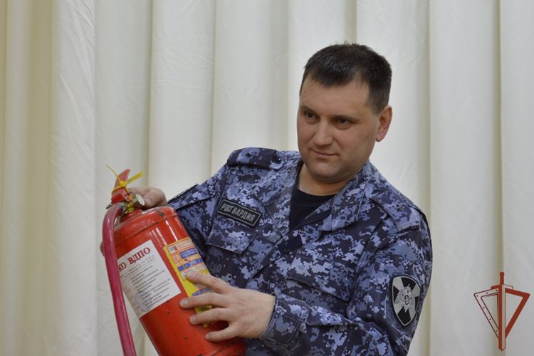 На объектах Росгвардии прошли пожарно-тактические учения в Алтайском крае
