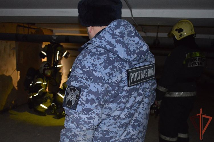 На объектах Росгвардии прошли пожарно-тактические учения в Алтайском крае