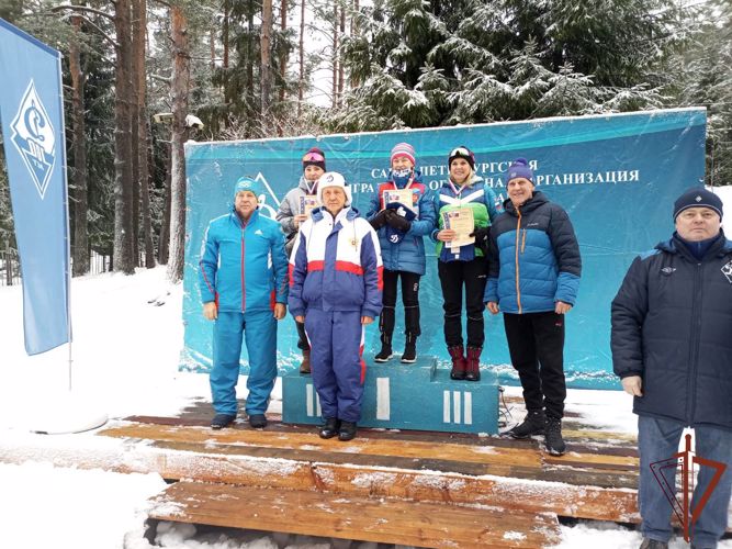 Сборная команда Северо-Западного округа Росгвардии стала чемпионом по лыжным гонкам спартакиады «Динамо»