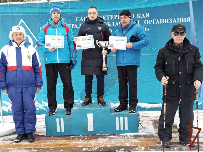 Сборная команда Северо-Западного округа Росгвардии стала чемпионом по лыжным гонкам спартакиады «Динамо»