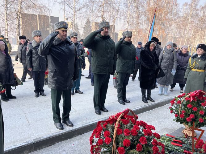 Память воинов-интернационалистов почтили военнослужащие и сотрудники Сибирского округа Росгвардии
