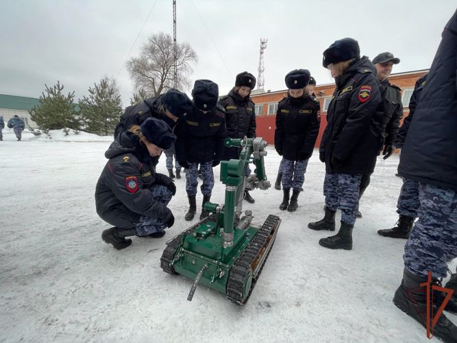 В Подмосковье сотрудники ОМОН «Русич» провели экскурсию для курсантов «Гвардейской смены»