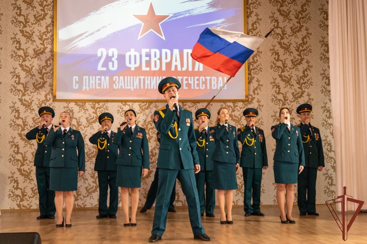 В Южном округе Росгвардии состоялись мероприятия, посвященные Дню защитника Отечества