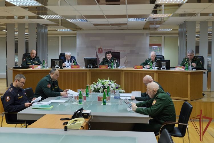 В Уральском округе Росгвардии состоялось оперативное совещание