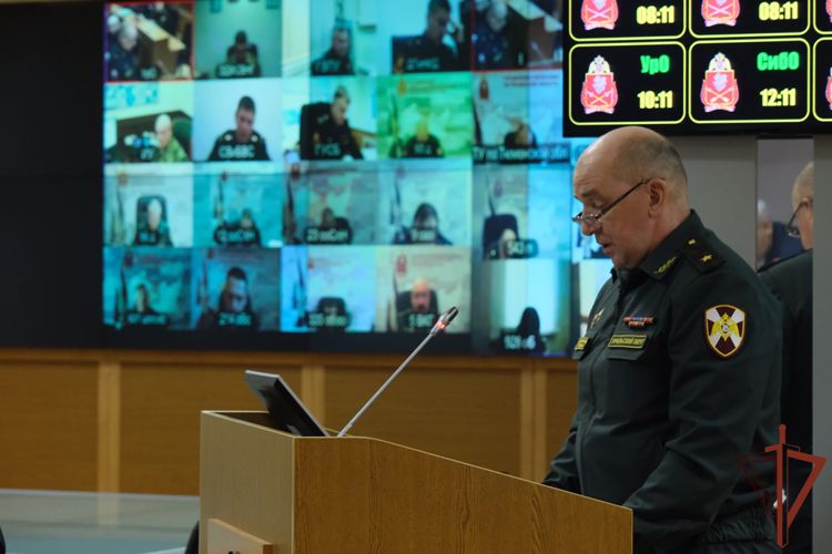 В Уральском округе Росгвардии состоялось оперативное совещание