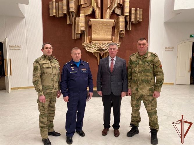 Белгородские росгвардейцы приняли участие в круглом столе, посвящённом участию войск НКВД в Курской битве