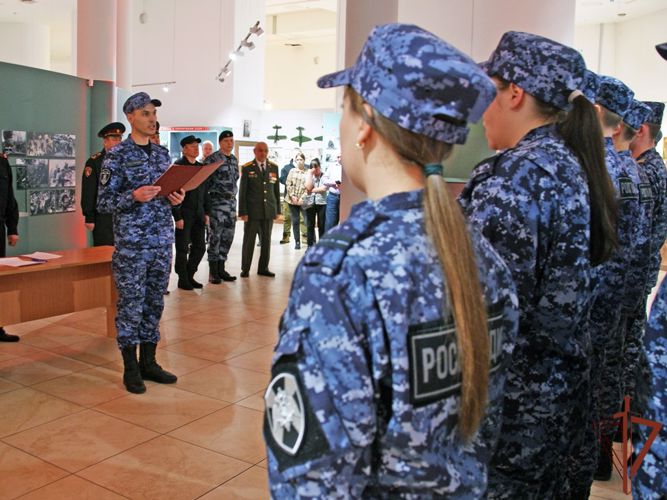 Торжественные мероприятия, посвящённые Дню Росгвардии, прошли в Сибири