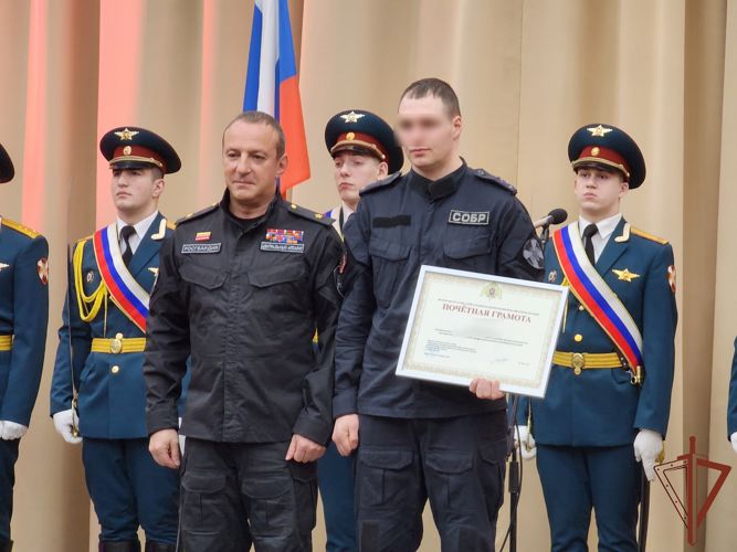 СОБР «Гранит» Главного управления Росгвардии по Санкт-Петербургу и Ленинградской области отметил 30-летний юбилей 