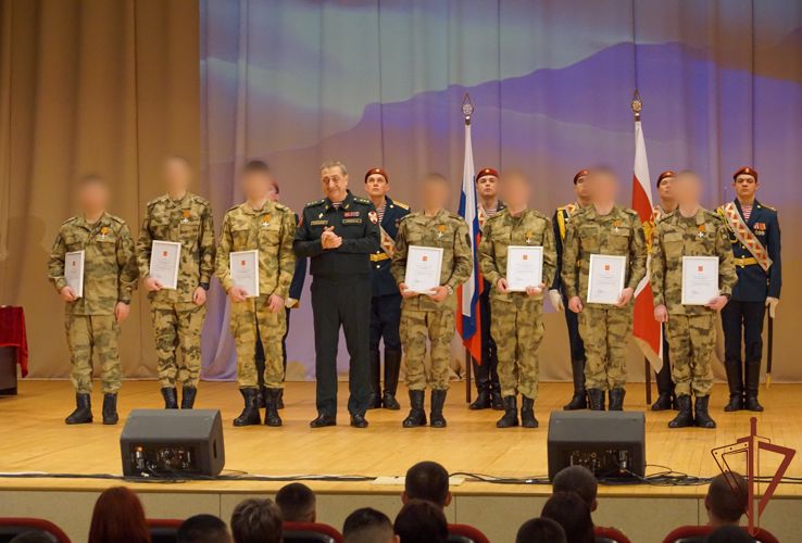 В Хабаровске состоялось награждение военнослужащих Росгвардии