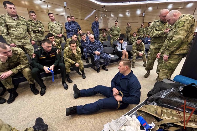 Личный состав Росгвардии прошел обучение по тактической медицине на Ямале