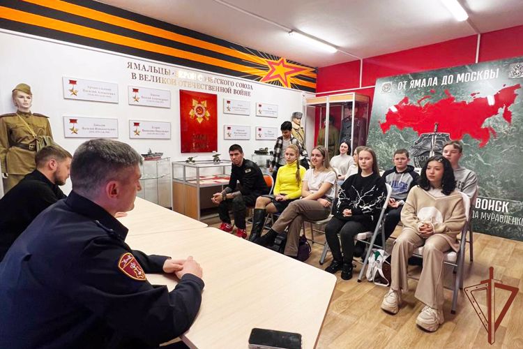 Росгвардия проводит профилактическую работу по безопасности в сети «Интернет» среди ямальской молодежи