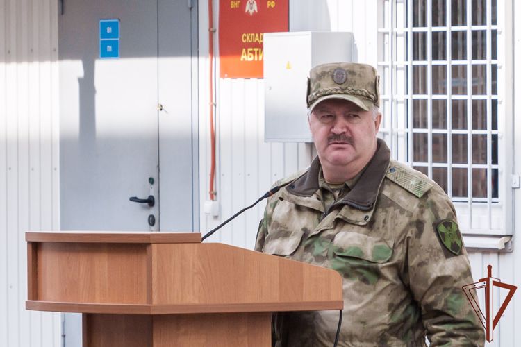 Занятия по переводу техники и вооружения на летний период эксплуатации прошли в Северо-Кавказском округе Росгвардии