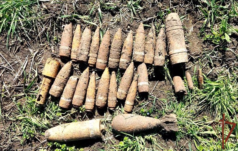 Боеприпасы времен Великой Отечественной войны обезвредили взрывотехники Росгвардии в Адыгее