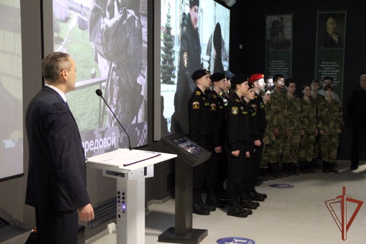 Церемония открытия ведомственного мультимедиа-проекта «Росгвардия. Всегда на страже» состоялась в Тюмени