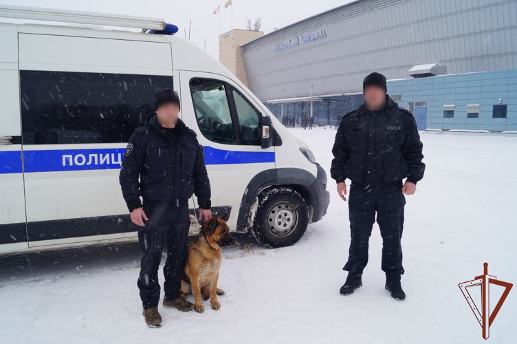 Безопасность хоккейного матча в Череповце обеспечили росгвардейцы